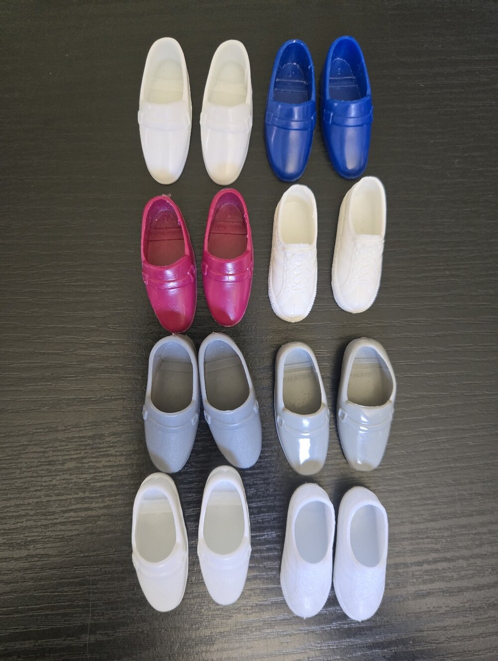 Vintage Barbie Ken Doll Shoes X 8 Pairs